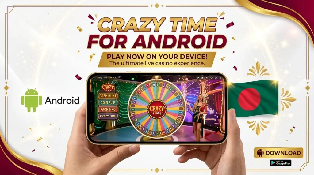 How to get Crazy Time on your Android Phone - Full Instruction