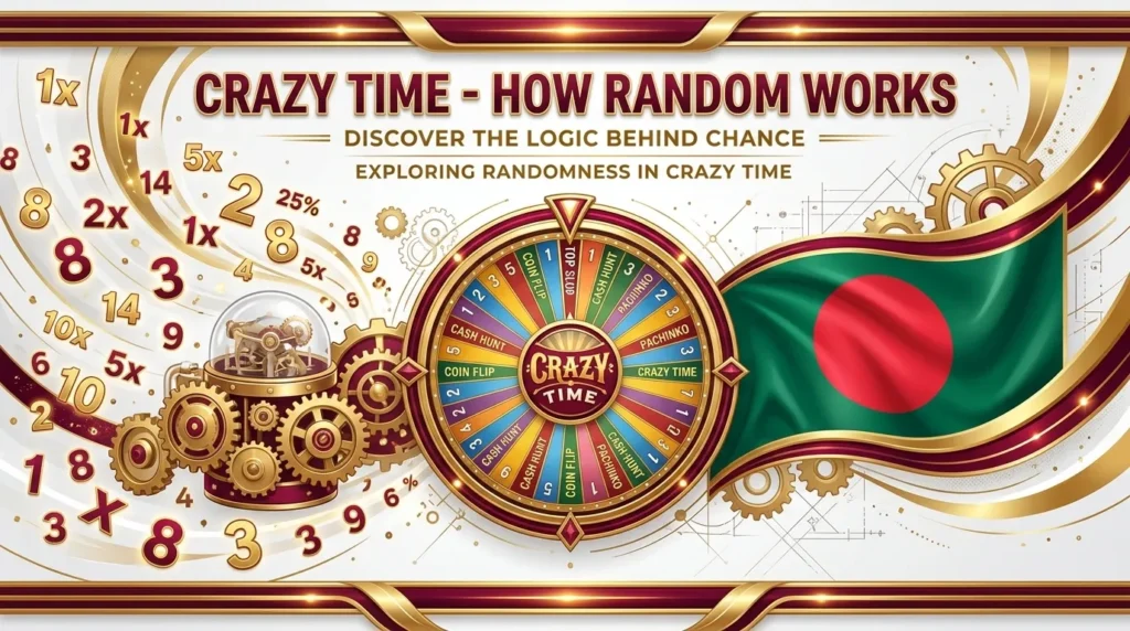 How randomness is working in Crazy Time Live Casino Game